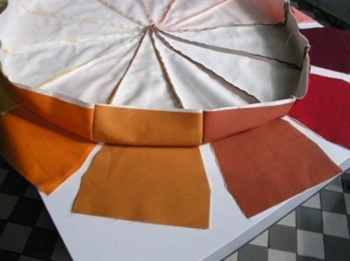 Сделай сам!  Мы делаем пуфик в стиле печворк! 04