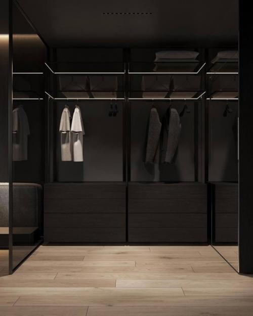 Уютный интерьер спальни. 04