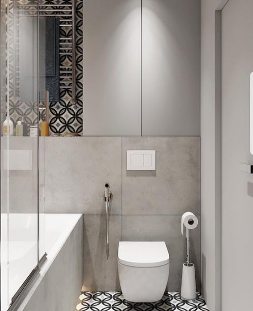 Проект ванной комнаты. 01