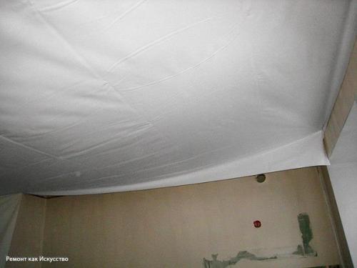 Мы монтируем натяжной потолок. 04 Мы монтируем натяжной потолок. 04
