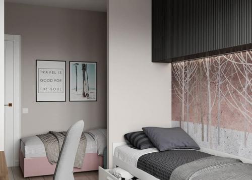 Когда квартира не большая, но всем нужно свое местечко. 04