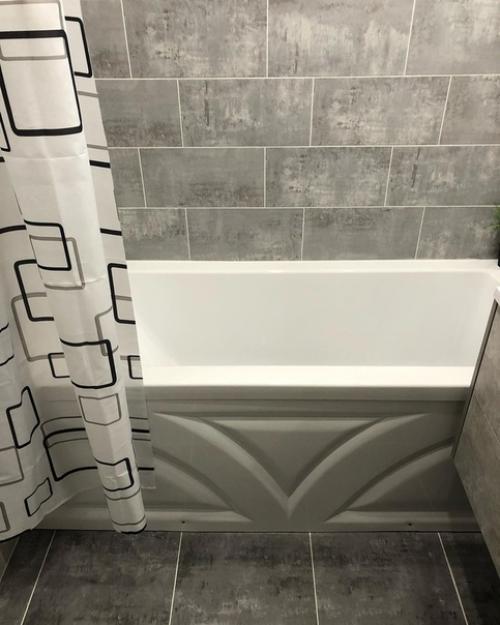 За 8 дней нам сделали капитальный ремонт ванной и санузла. 07