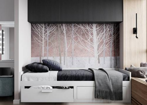 Когда квартира не большая, но всем нужно свое местечко. 03