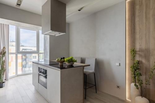 Интерьер кухни - гостиной. 02