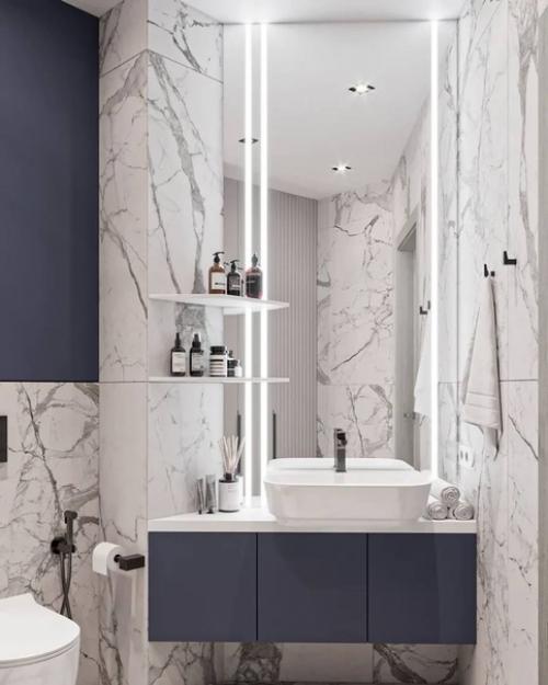 Вечерняя подборка интерьеров санузлов. 01