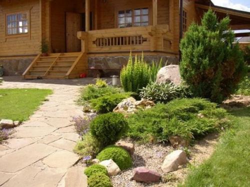 Гравийный сад. Очень простой и недорогой вариант альпийской Горки. 01