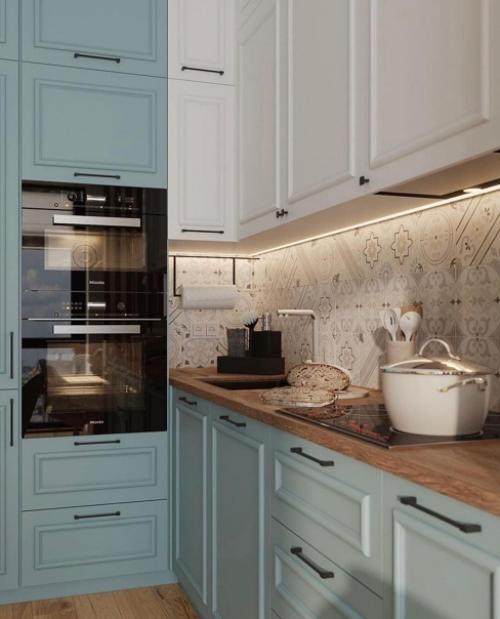 Дизайн - проект кухни - гостиной, площадью 16 кв. 05