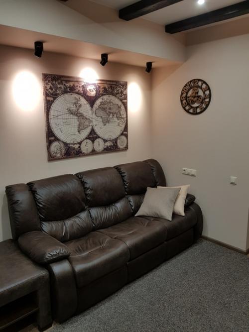 Всем привет!  Оцените дизайн в современном стиле с элементами лофта. 02