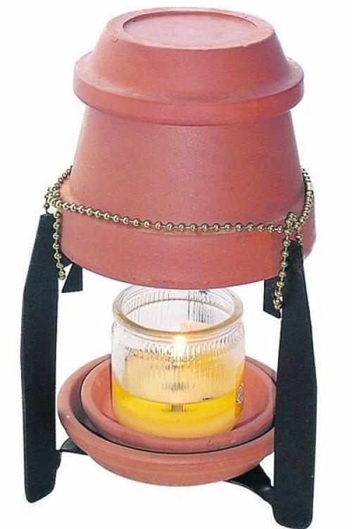 Как отопить комнату одной свечей? 04 Как отопить комнату одной свечей? 04