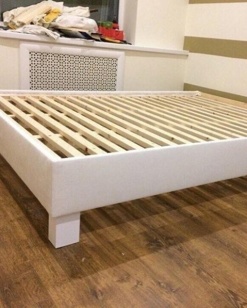 Как я кровать своими руками в каретной стяжкой сделал. 05