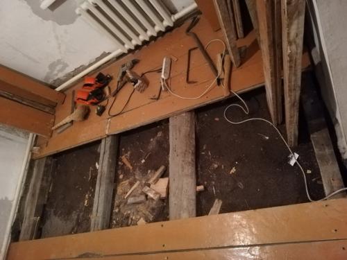 Ремонт в (холодной) спальной комнате. 01