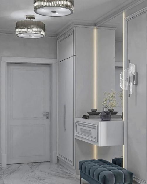 Прихожая, коридор, лестница, холл 2-го этажа. 03