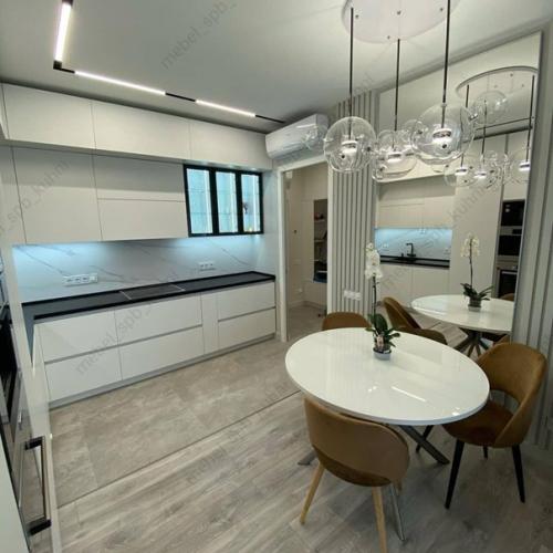 Кухня - гостиная после капитального ремонта. 05