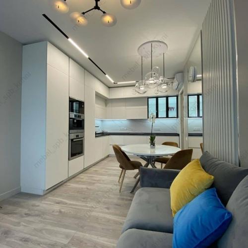 Кухня - гостиная после капитального ремонта. 02