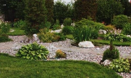 Гравийный сад. Очень простой и недорогой вариант альпийской Горки. 05