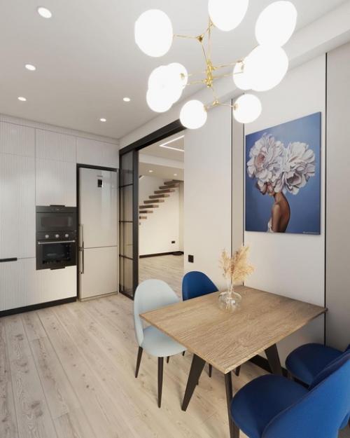 Ну что за шикарный дизайн - проект кухни. 02