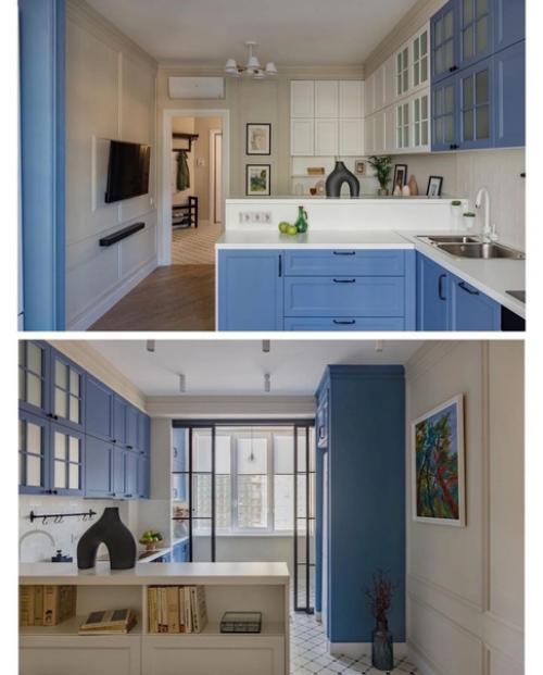 Однокомнатная квартира площадью 40 кв. 01