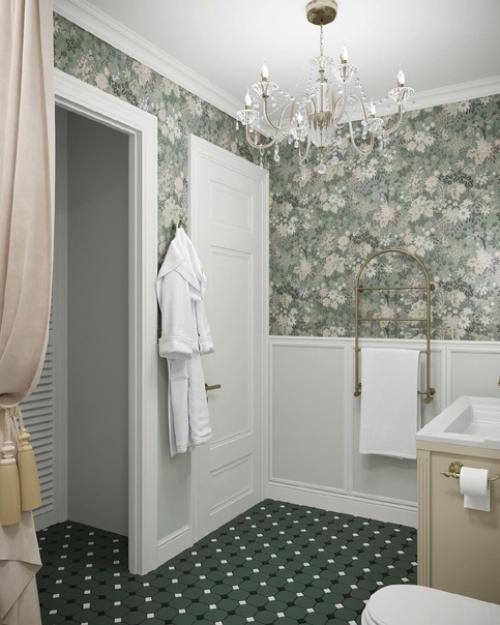 Ванная в классическом стиле. 04