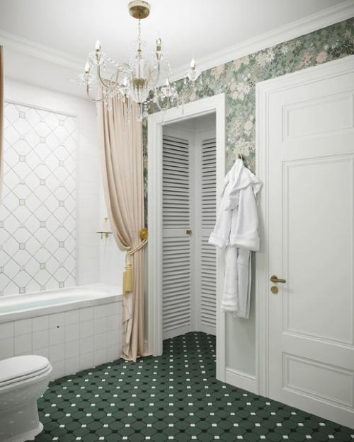 Ванная в классическом стиле. 03