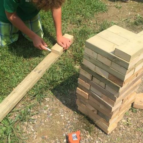 Jenga - гигант своими руками. 02 Jenga - гигант своими руками. 02