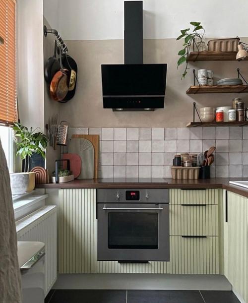 Школа ремонта.  Кухня полностью созданная своими руками. 01