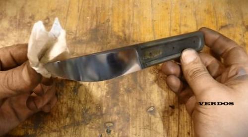 aк cдeлaть нoж из гaечнoгo ключa лacc! 07