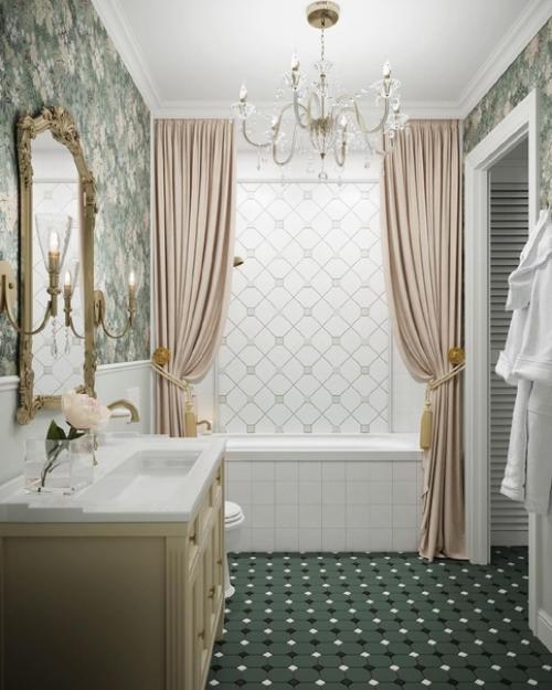 Ванная в классическом стиле. 02