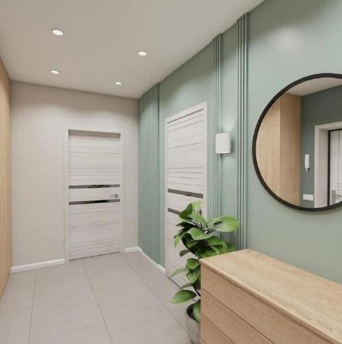 Круто, когда дизайнер сделал проект с одним стилем по всей квартире. 03