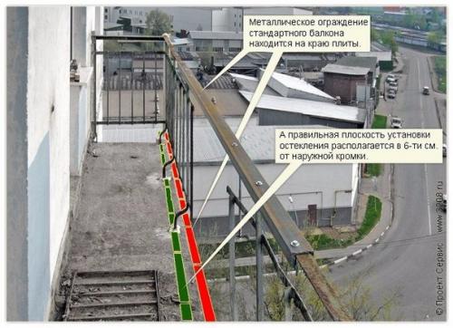 Подготовка балкона к остеклению. 02