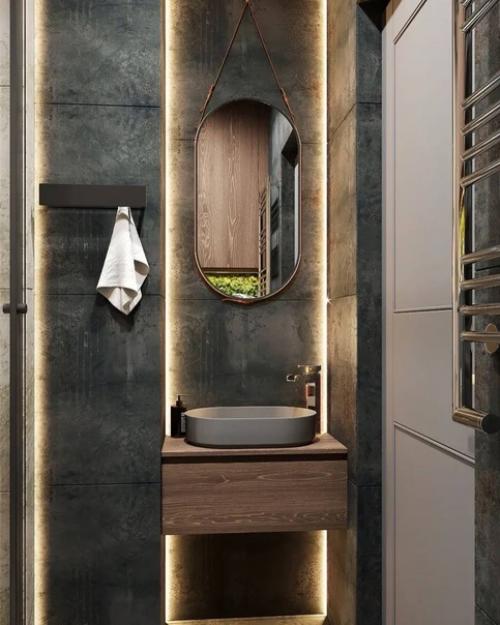 Вечерняя подборка интерьеров санузлов. 07