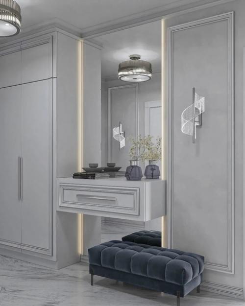 Прихожая, коридор, лестница, холл 2-го этажа. 02