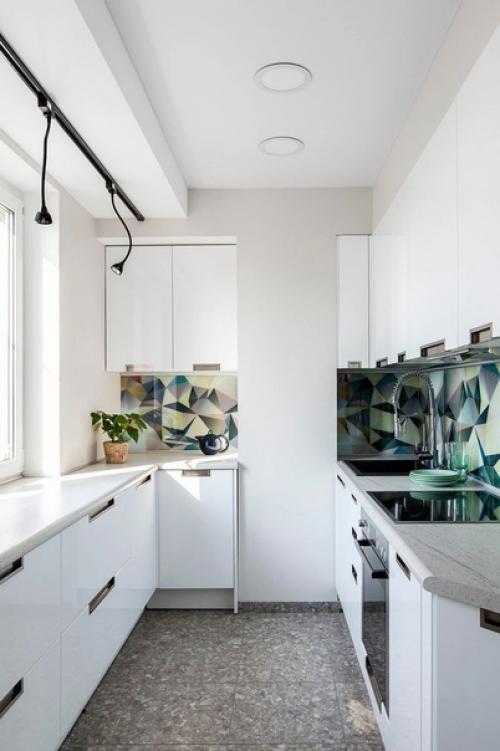 Кухня в панельном доме. 01