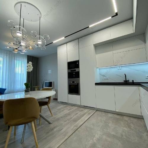 Кухня - гостиная после капитального ремонта. 06