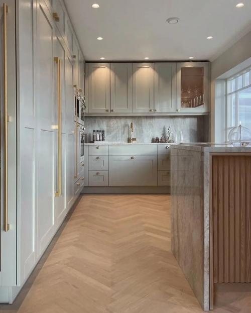 Школа ремонта.  Шикарная кухня. 02