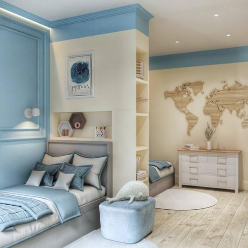 Детская комната для двух мальчишек. 02