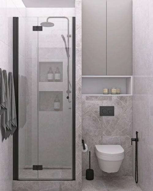 Утренняя подборка интерьеров санузлов. 08