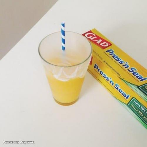 10 необычных способов использования пищевой пленки. 08 10 необычных способов использования пищевой пленки. 08