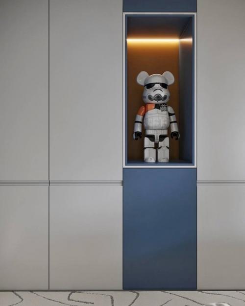 Стильная комната для подростка с отличным сочетанием цветов и декора. 06