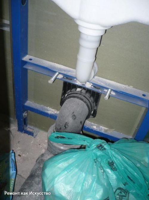 Установка подвесного унитаза своими руками. 01 Установка подвесного унитаза своими руками. 01