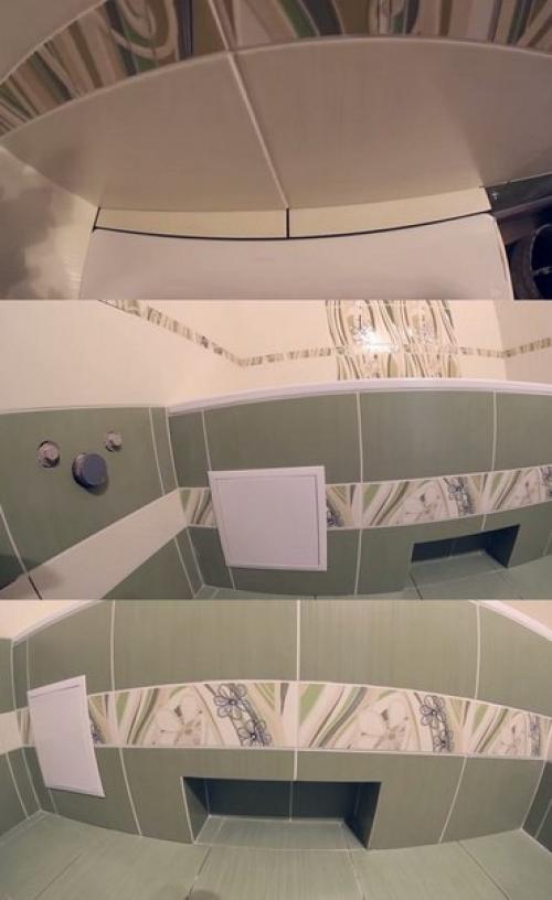 Установка чугунной ванны своими руками. 05