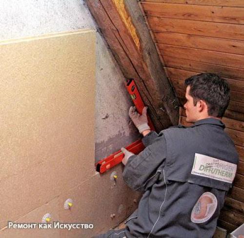 Внутренняя теплоизоляция. Эффективная теплоизоляция наружных стен позволяет значительно уменьшить расход энергии на отопление жилища. 06 Внутренняя теплоизоляция. Эффективная теплоизоляция наружных стен позволяет значительно уменьшить расход энергии на отопление жилища. 06