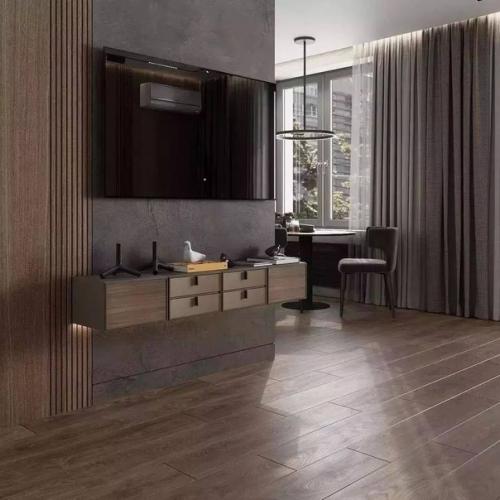 В интерьере этой кухни - гостиной площадью 27 кв. 02