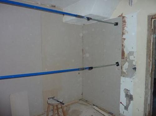 Сборка гардеробной из гипсокартона своими руками. 08