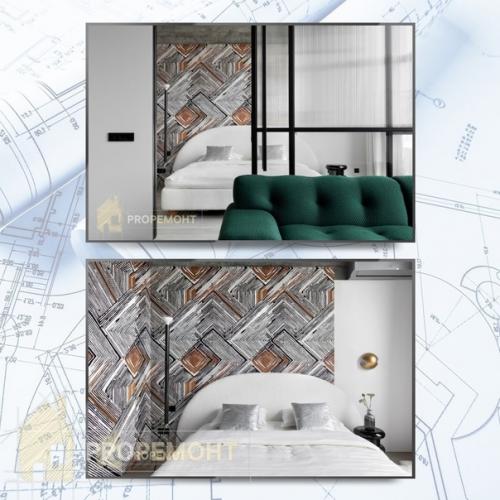 Очень стильный современный дизайн квартиры для молодой пары. 06