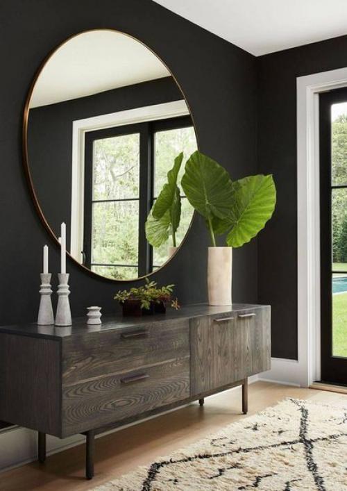 Зеркала магическим потенциалом преображения любых интерьеров обладают! 04