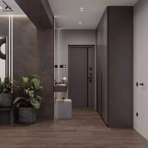 В интерьере этой кухни - гостиной площадью 27 кв. 08