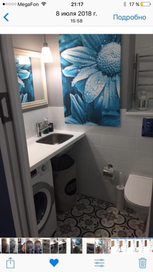 Однушка для дочери после капитального ремонта. 08