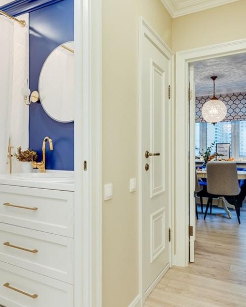 Окончен капитальный ремонт небольшой квартиры по дизайн - проекту. 05