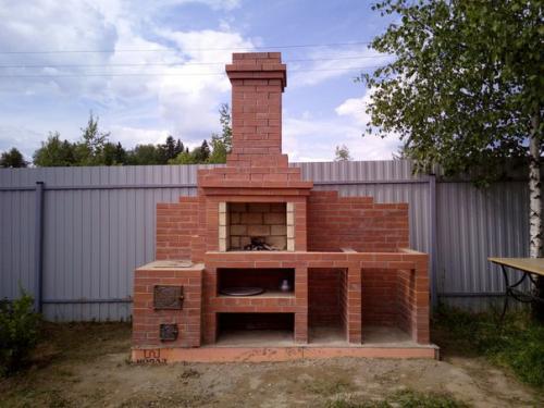 Камин на даче, своими руками за неделю. 02