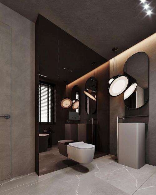 Очень интересный дизайн проект квартиры. 06